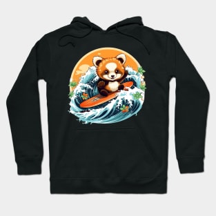 Red Panda Surf Hoodie